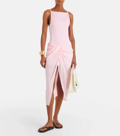 Jacquemus Paréo draped beach cover-up | Thumbnail 3