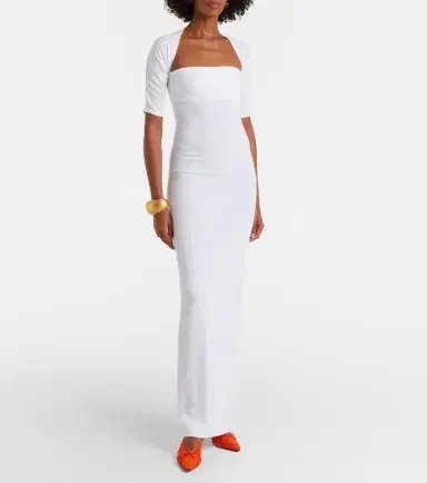 Jacquemus Bolero jersey gown | Thumbnail 3 Jacquemus Bolero jersey gown | Thumbnail 3