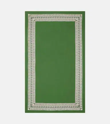 LES OTTOMANS Embroidered linen tablecloth | Thumbnail 4