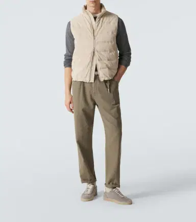Brunello Cucinelli Suede down vest | Thumbnail 6 Brunello Cucinelli Suede down vest | Thumbnail 6