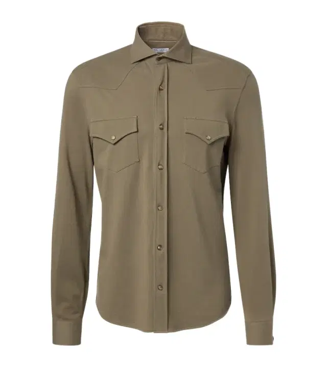 Brunello Cucinelli Cotton overshirt
