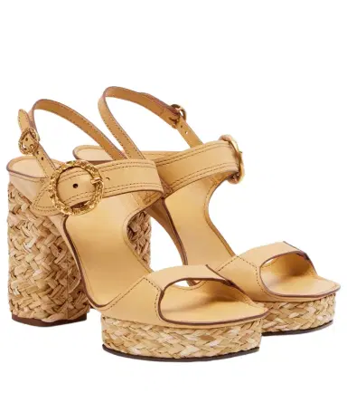 Zimmermann Solena leather platform sandals | Thumbnail 1 Zimmermann Solena leather platform sandals | Thumbnail 1