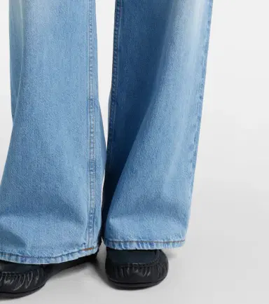 Acne Studios 1981 mid-rise wide-leg jeans | Thumbnail 4 Acne Studios 1981 mid-rise wide-leg jeans | Thumbnail 4