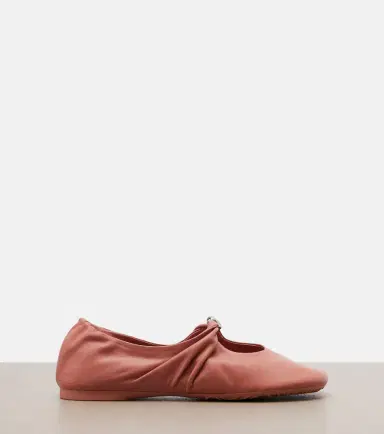 Loewe Pebble Soft leather Mary Jane flats | Thumbnail 3
