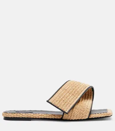 Givenchy Twisted Ribbon leather-trimmed sandals | Thumbnail 2 Givenchy Twisted Ribbon leather-trimmed sandals | Thumbnail 2