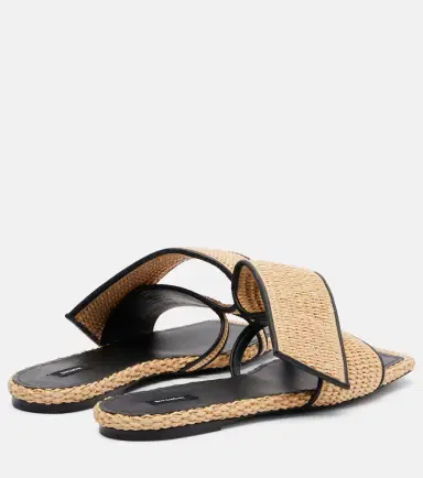 Givenchy Twisted Ribbon leather-trimmed sandals | Thumbnail 3 Givenchy Twisted Ribbon leather-trimmed sandals | Thumbnail 3