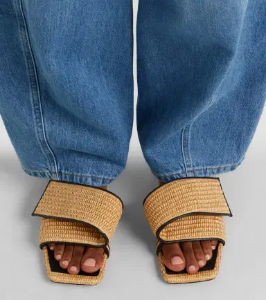 Givenchy Twisted Ribbon leather-trimmed sandals | Thumbnail 6 Givenchy Twisted Ribbon leather-trimmed sandals | Thumbnail 6