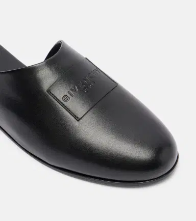 Givenchy Label leather mules | Thumbnail 3