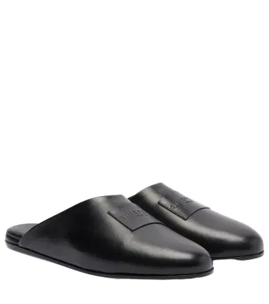 Givenchy Label leather mules | Thumbnail 1