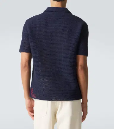 Orlebar Brown Batten crochet cotton polo shirt | Thumbnail 2 Orlebar Brown Batten crochet cotton polo shirt | Thumbnail 2