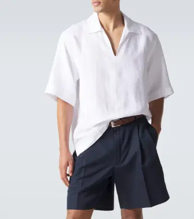 Orlebar Brown Vincent linen shirt | Thumbnail 5 Orlebar Brown Vincent linen shirt | Thumbnail 5