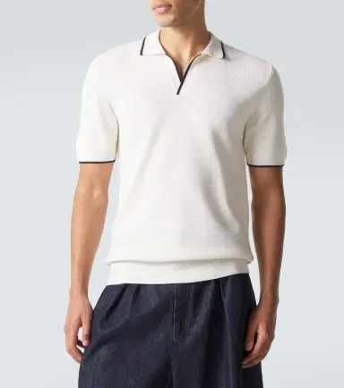 Orlebar Brown Horton wool piqué polo shirt | Thumbnail 4