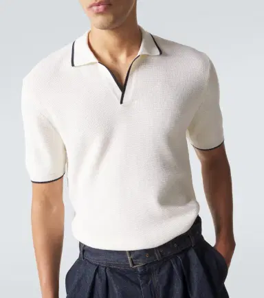 Orlebar Brown Horton wool piqué polo shirt | Thumbnail 5