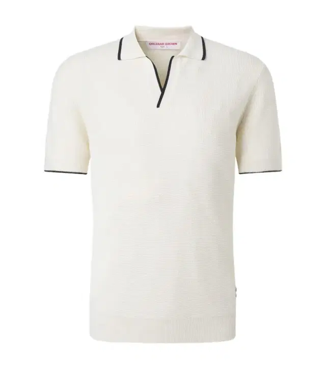 Horton wool piqué polo shirt