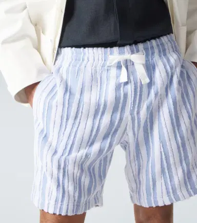 Orlebar Brown Trevon striped cotton toweling shorts | Thumbnail 3 Orlebar Brown Trevon striped cotton toweling shorts | Thumbnail 3