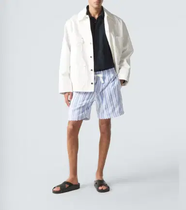 Orlebar Brown Trevon striped cotton toweling shorts | Thumbnail 4 Orlebar Brown Trevon striped cotton toweling shorts | Thumbnail 4