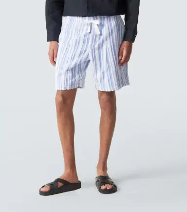 Orlebar Brown Trevon striped cotton toweling shorts | Thumbnail 5 Orlebar Brown Trevon striped cotton toweling shorts | Thumbnail 5