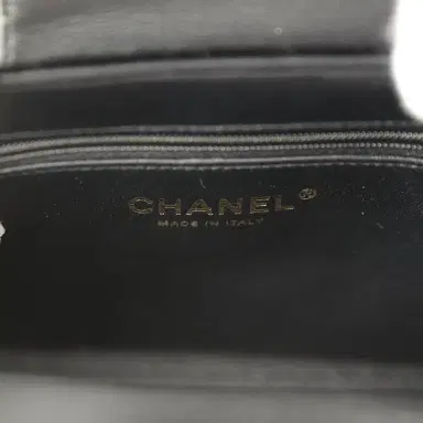 Chanel Chanel Small Kelly Shopper Black Velvet Brushed Gold Hardware | Thumbnail 9