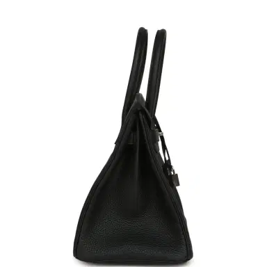 HERMÈS Hermes Birkin 30 Black Togo Palladium Hardware | Thumbnail 3 HERMÈS Hermes Birkin 30 Black Togo Palladium Hardware | Thumbnail 3
