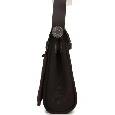 HERMÈS Hermes Herbag Zip 20 Mini Ebene Toile Militaire Canvas and Vache Hunter Palladium Hardware | Thumbnail 3 HERMÈS Hermes Herbag Zip 20 Mini Ebene Toile Militaire Canvas and Vache Hunter Palladium Hardware | Thumbnail 3