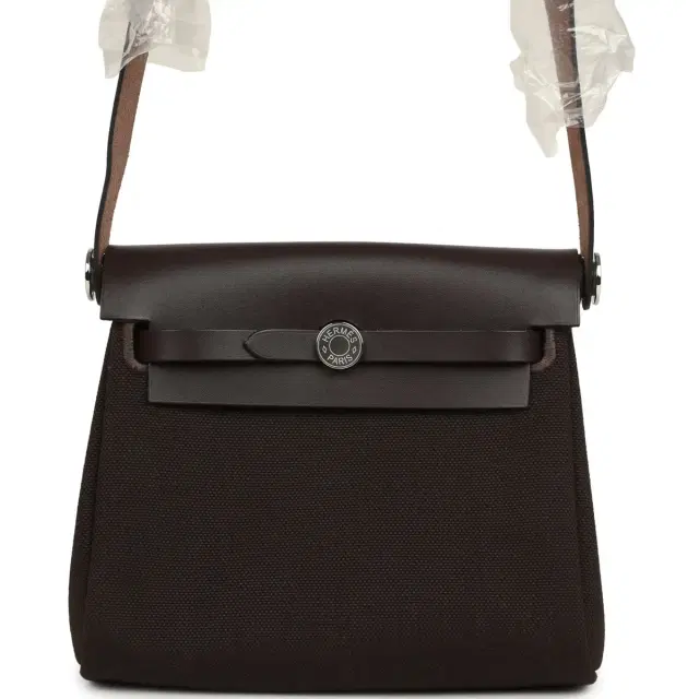 hermes Hermes Herbag Zip 20 Mini Ebene Toile Militaire Canvas and Vache Hunter Palladium Hardware