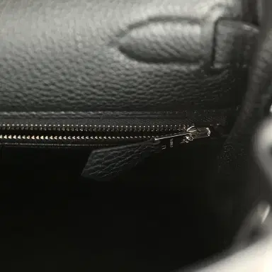 HERMÈS Pre-owned Hermes Kelly Retourne 28 Black Togo Palladium Hardware | Thumbnail 9