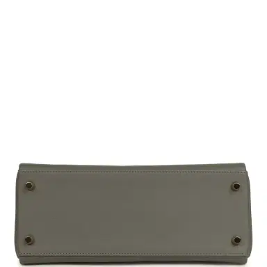 HERMÈS Pre-owned Hermes Kelly Retourne 28 Gris Meyer Evercolor Gold Hardware | Thumbnail 6