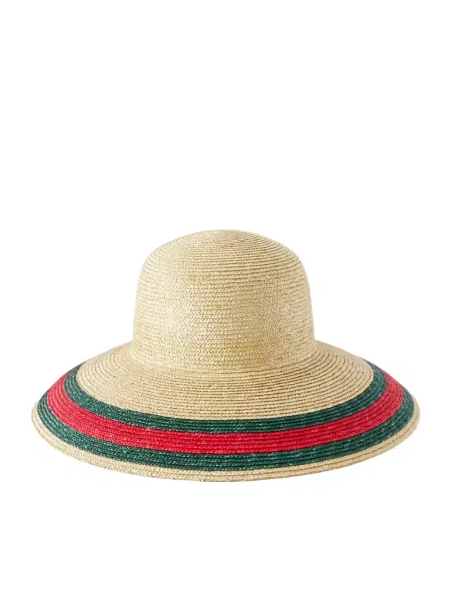Beverlie Striped Straw Hat