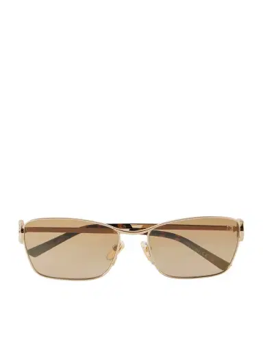 Gucci Eyewear Interlocking Gstuck Cat-eye Gold-tone And Acetate Sunglasses | Thumbnail 1