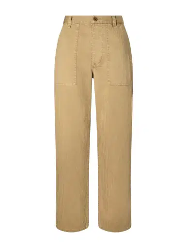 Nili Lotan Earl Herringbone Cotton Straight-leg Pants | Thumbnail 1 Nili Lotan Earl Herringbone Cotton Straight-leg Pants | Thumbnail 1