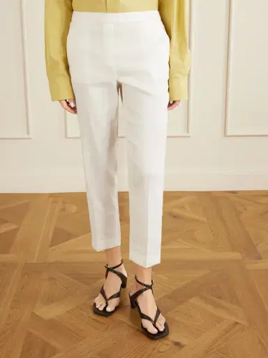 Theory Treeca Linen-blend Skinny-leg Pants | Thumbnail 3 Theory Treeca Linen-blend Skinny-leg Pants | Thumbnail 3