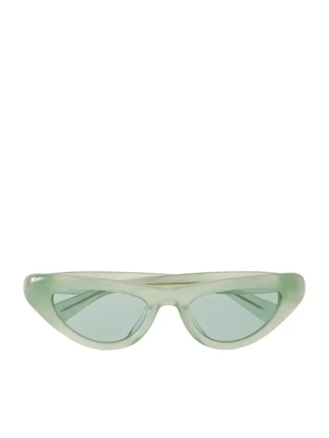 Curvy Cat-eye Acetate Sunglasses