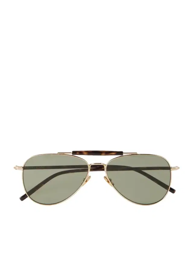 Sl 864 Aviator-style Metal Sunglasses