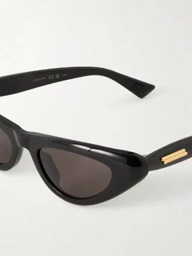 Bottega Veneta Eyewear Curvy Cat-eye Acetate Sunglasses | Thumbnail 4
