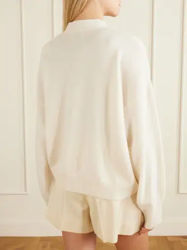 Le Kasha Troyes Organic Cashmere Cardigan | Thumbnail 4