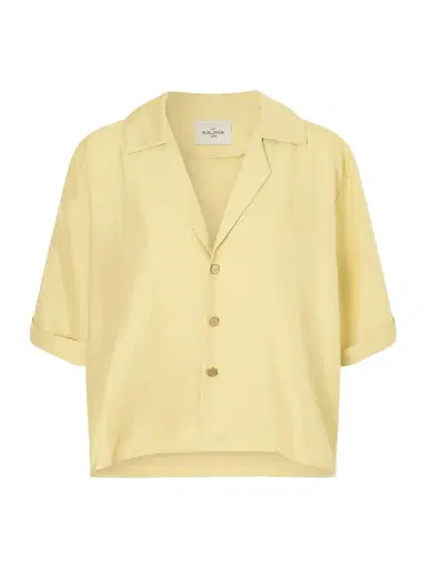 Le Kasha Abnus Cropped Silk Shirt | Thumbnail 1 Le Kasha Abnus Cropped Silk Shirt | Thumbnail 1