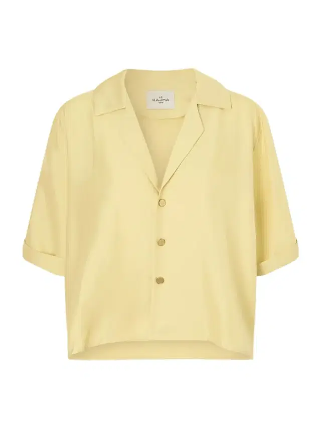 Le Kasha Abnus Cropped Silk Shirt
