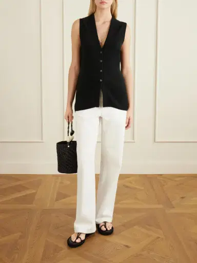 Le Kasha Soyo Organic Cashmere Fitted Cardigan | Thumbnail 2 Le Kasha Soyo Organic Cashmere Fitted Cardigan | Thumbnail 2