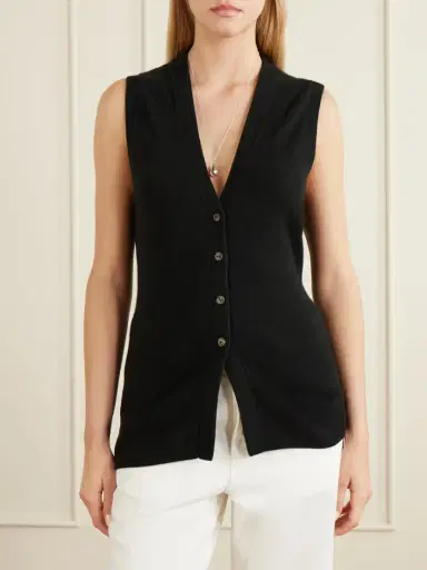 Le Kasha Soyo Organic Cashmere Fitted Cardigan | Thumbnail 3 Le Kasha Soyo Organic Cashmere Fitted Cardigan | Thumbnail 3
