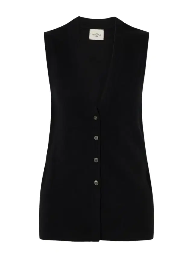 Le Kasha Soyo Organic Cashmere Fitted Cardigan