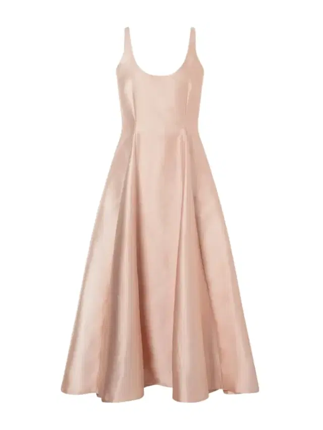 Charles Paneled Pebble-crepe Midi Dress