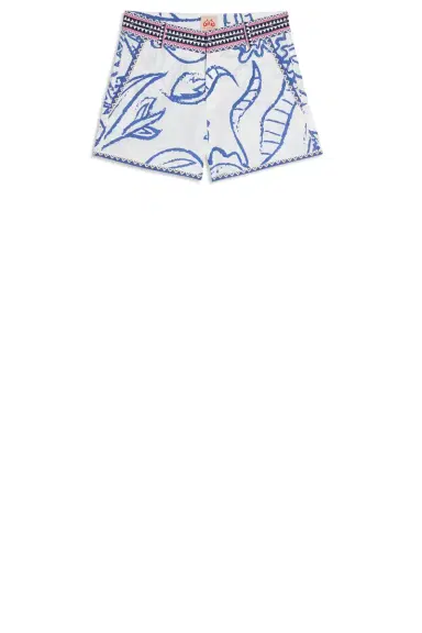 Emporio Sirenuse Shorts Paisley Blue | Thumbnail 1