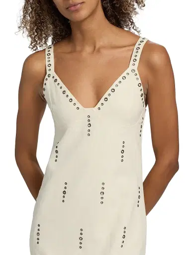 rag & bone Women's Aubrey Grommet-Embellished Maxi Dress - | Thumbnail 6 rag & bone Women's Aubrey Grommet-Embellished Maxi Dress - | Thumbnail 6