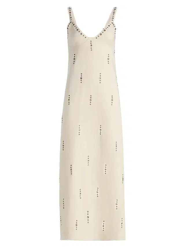 rag & bone Women's Aubrey Grommet-Embellished Maxi Dress -