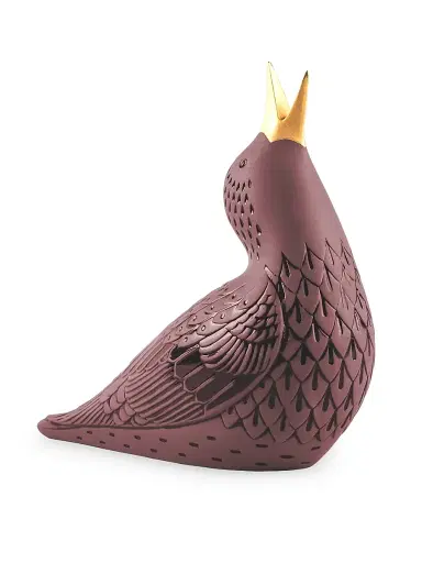 Lladro Starling I Porcelain Figurine - Purple | Thumbnail 2
