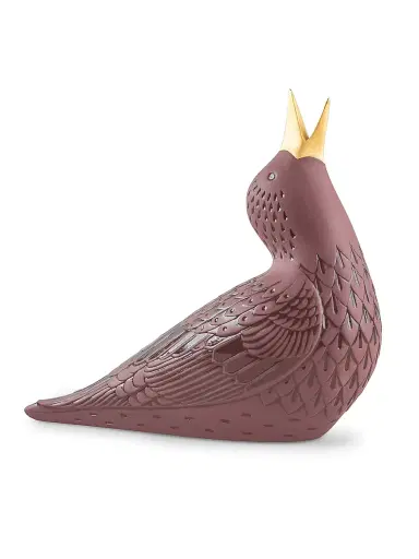 Lladro Starling I Porcelain Figurine - Purple | Thumbnail 1