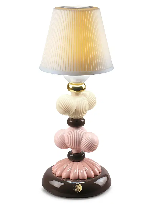 Lladro Firefly Cactus Table Lamp - Gold