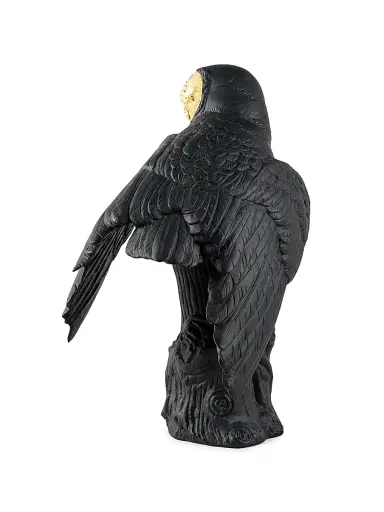 Lladro Owl Porcelain Figurine - Black | Thumbnail 3 Lladro Owl Porcelain Figurine - Black | Thumbnail 3