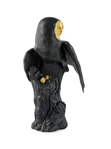 Lladro Owl Porcelain Figurine - Black | Thumbnail 4 Lladro Owl Porcelain Figurine - Black | Thumbnail 4
