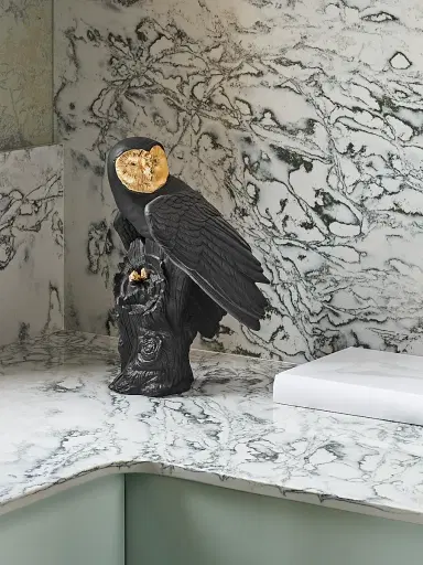 Lladro Owl Porcelain Figurine - Black | Thumbnail 6 Lladro Owl Porcelain Figurine - Black | Thumbnail 6